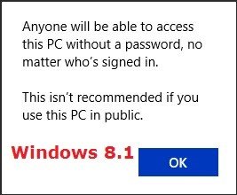 enable require password on wakeup in windows 8