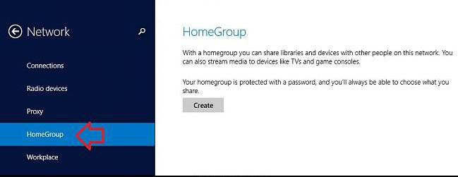 how to create a homegroup in windows 8