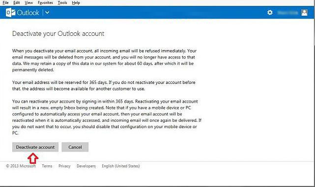 how to close microsoft account in windows 8