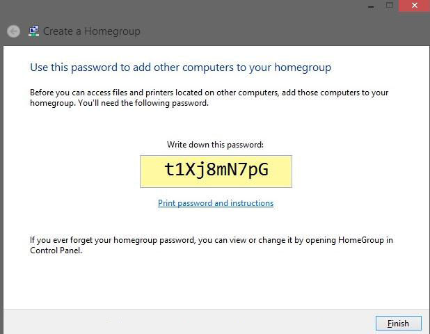 create homegroup in windows 8.1