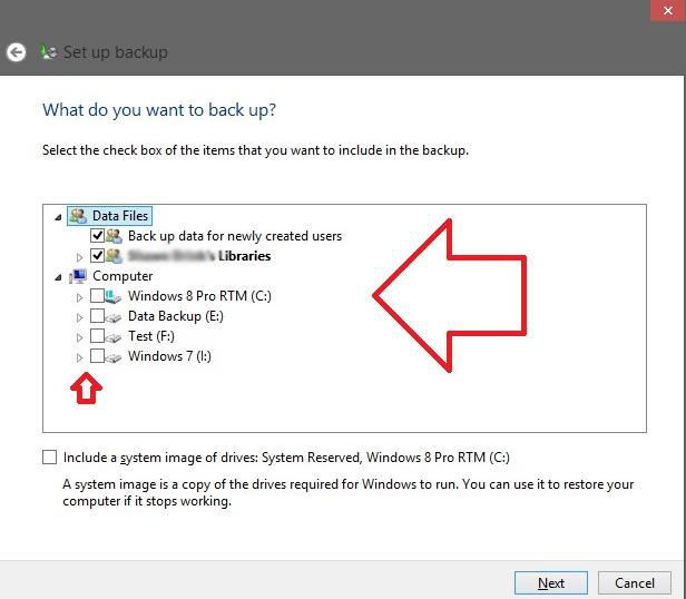 how to create a system image in windows 8.1