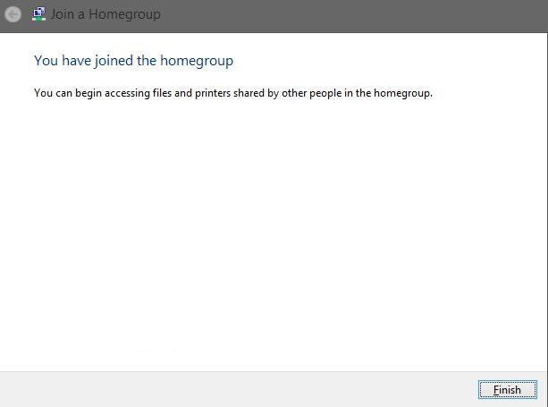 join a homegroup in windows 8