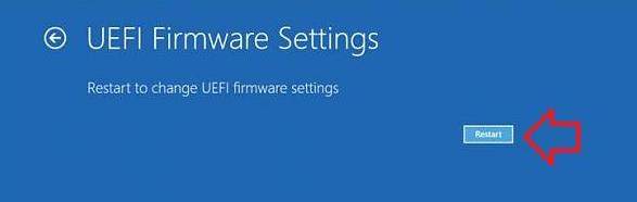 how to boot to the uefi bios in windows 8.1