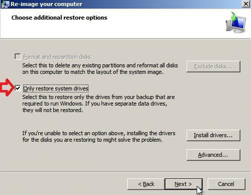 how to restore windows 8 with system image backup