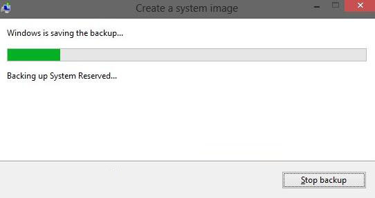 how to create a system image in windows 8.1