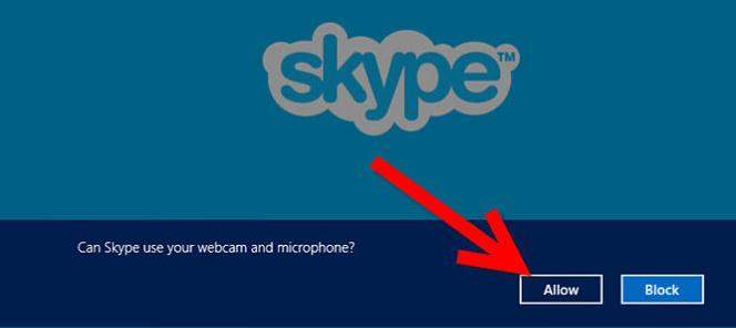 how to use skype in windows 8