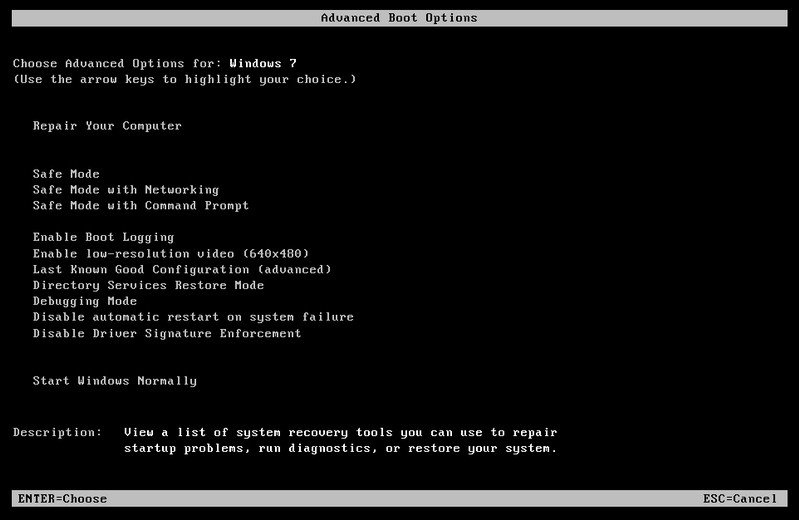 Access Dell Hidden Partition in Windows 7