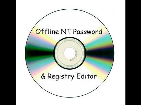 offline nt password and registry editor