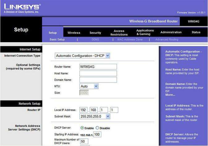 how to change router's password