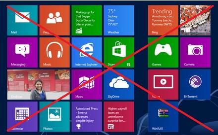 How to banish metro from Windows 8 PC