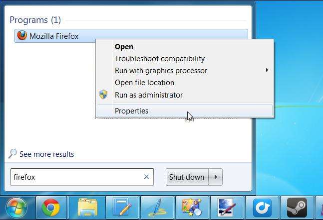 how to quickly launch programs in windows 7