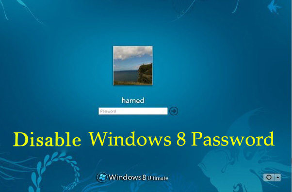 disable windows 8 login password