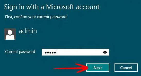 how to switch between microsoft account and local account in windows 8