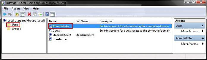 how to change a user account type in windows 7