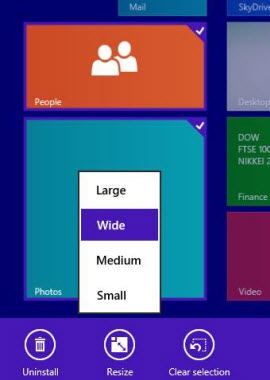  customize windows 8.1 start screen