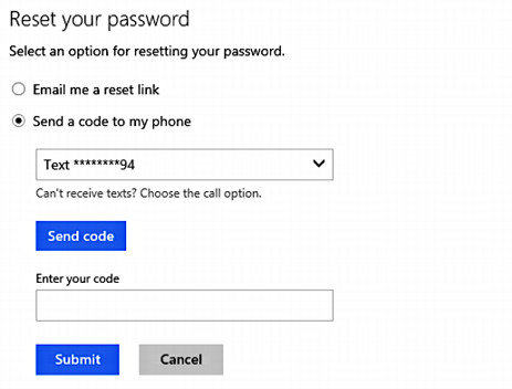 forgot my microsoft account password