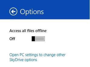 how to force skydrive to store a copy of your files on your hard drive in windows 8.1