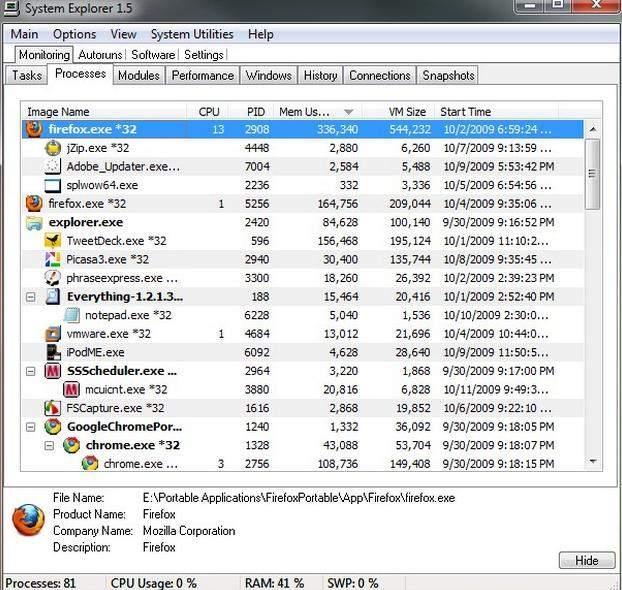 free alternatives to windows task manager