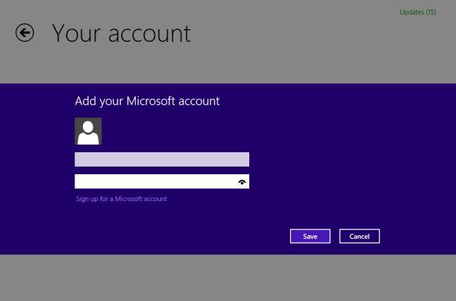 how to share apps between different user accounts on windows 8