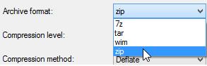 how to password protect zip file using 7zip