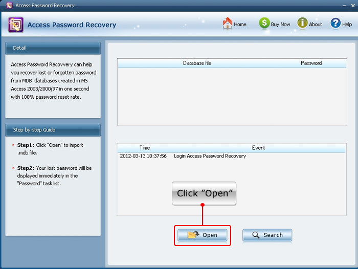 Access 2007database password cracker