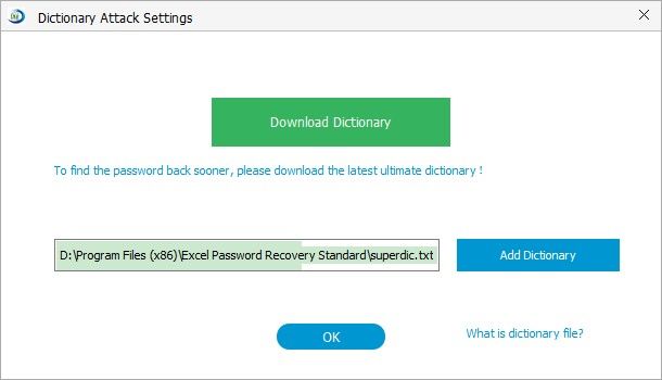 recover excel password