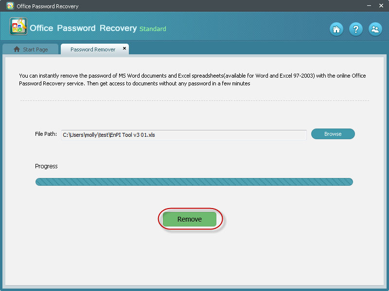 crack MS Office 2007 password