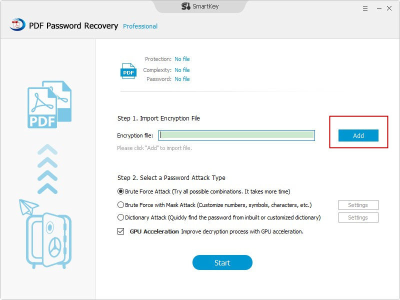 lost pdf password recovery