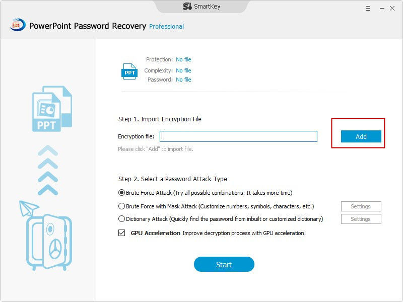 recover ppsx password