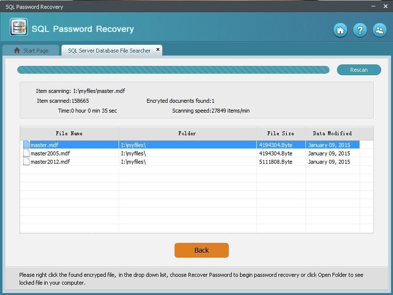 reset sql password