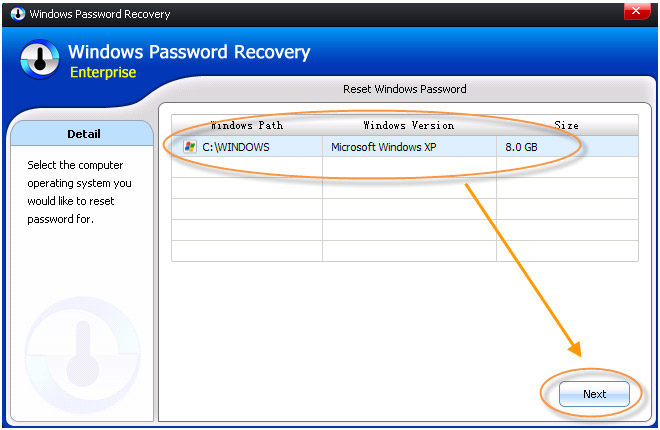 forgot password in windows 7