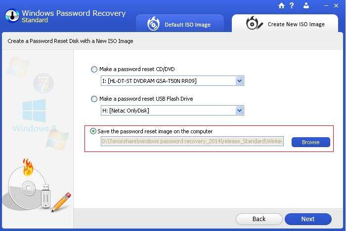 windows 8 password recovery