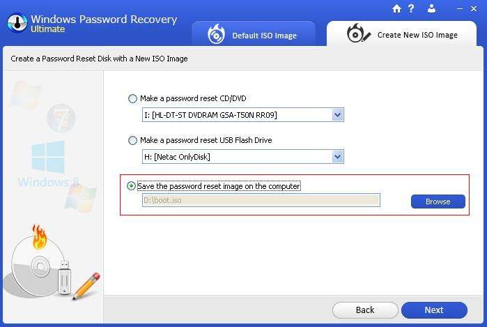 windows 8 password recovery