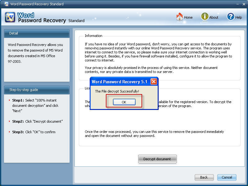 word 2013 password recovery