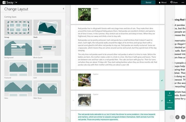 microsoft adds sway to office