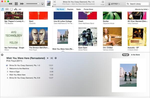 new features in itunes 12 beta