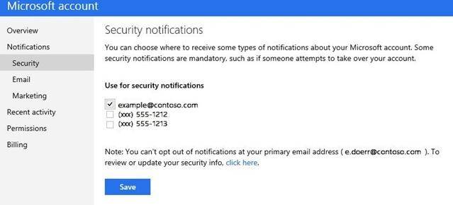 new security features added to microsoft account