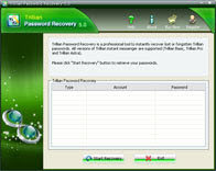 trillian password recovery